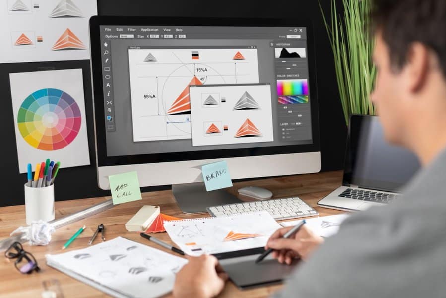 Being a designer is one way to start an online business.