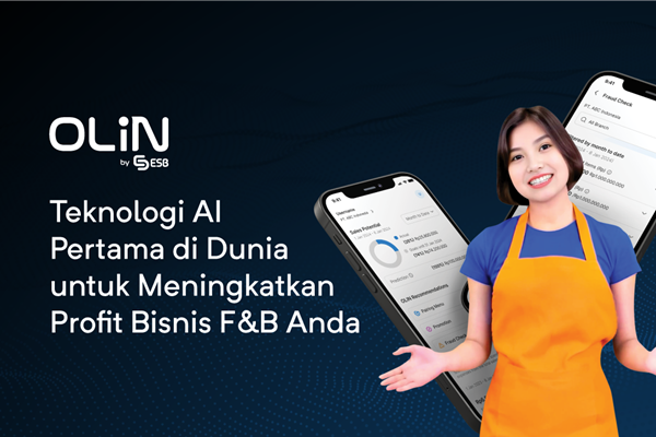 OLIN, asisten AI pertama di dunia bagi bisnis kuliner.