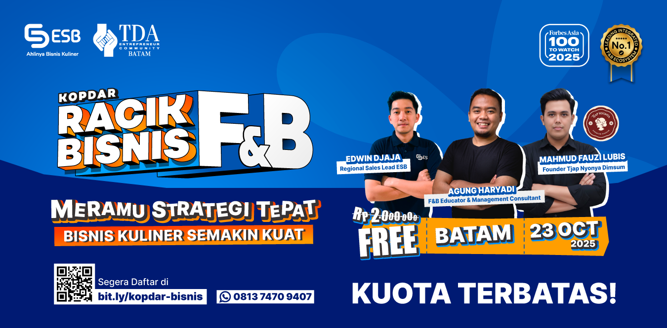 Kopdar Racik Bisnis F&B Batam: aplikasi kasir Batam