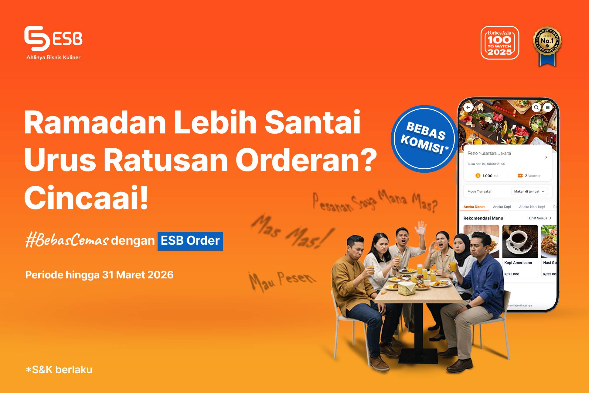 Cara Mengatasi Lonjakan Order Restoran Saat Ramadhan