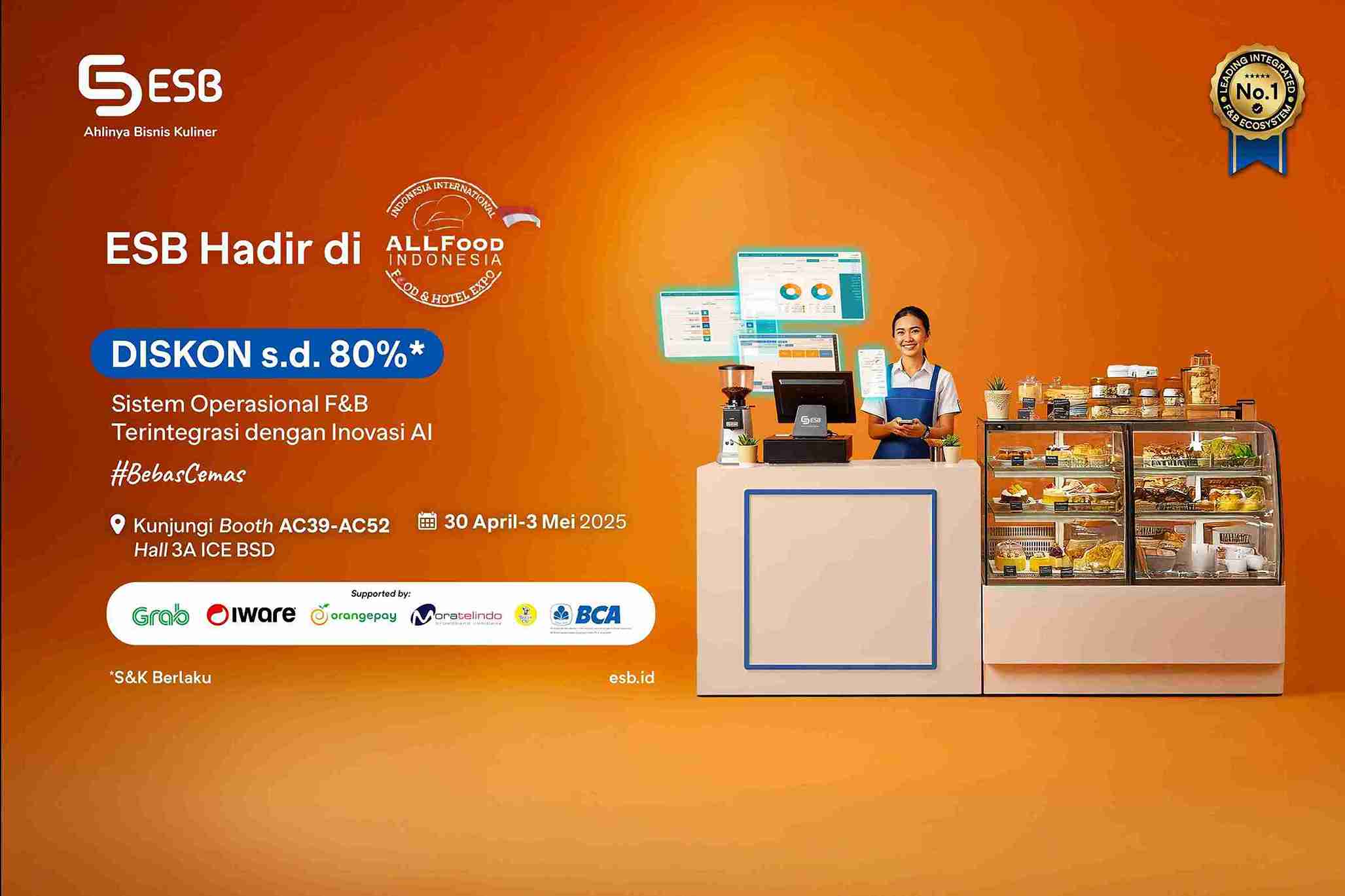 ESB di Allfood Indonesia 2025